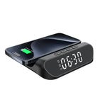 Minimalist Wireless Charging Desk Clock
