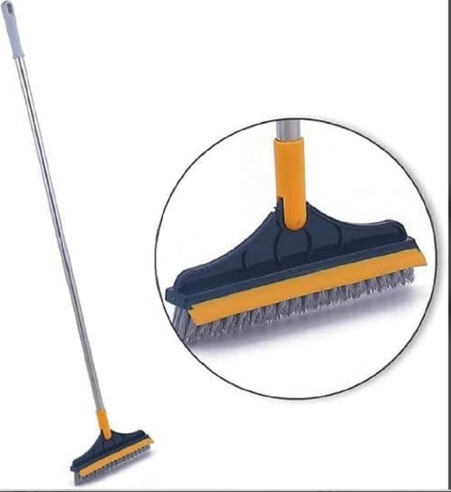 2 in1 Floor Scrub Cleaning Brush Wiper ( Pack of 2)