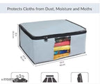 Saree Covers - Wardrobe Organizer with Zip & Transparent Window (Pack of 2)